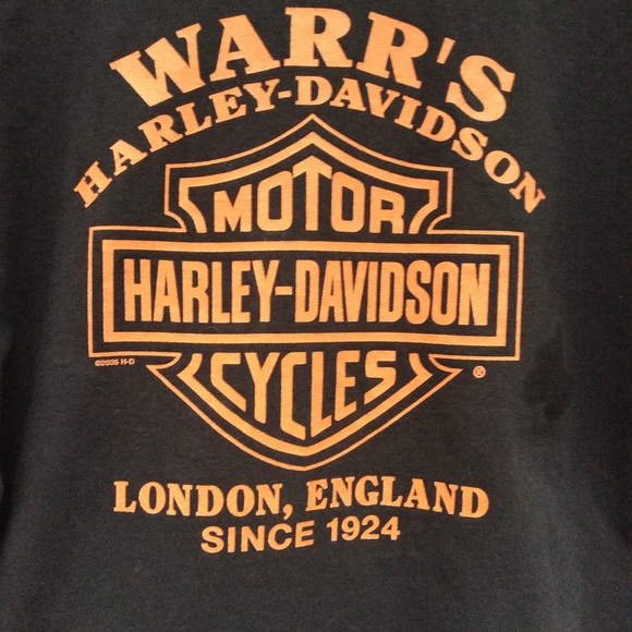 Harley Davidson T-ShirtWarr's Motorcycle London En - Picture 4 of 8